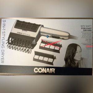 Conair 1875 Watt 3-in-1 Iconic Styler Hair…